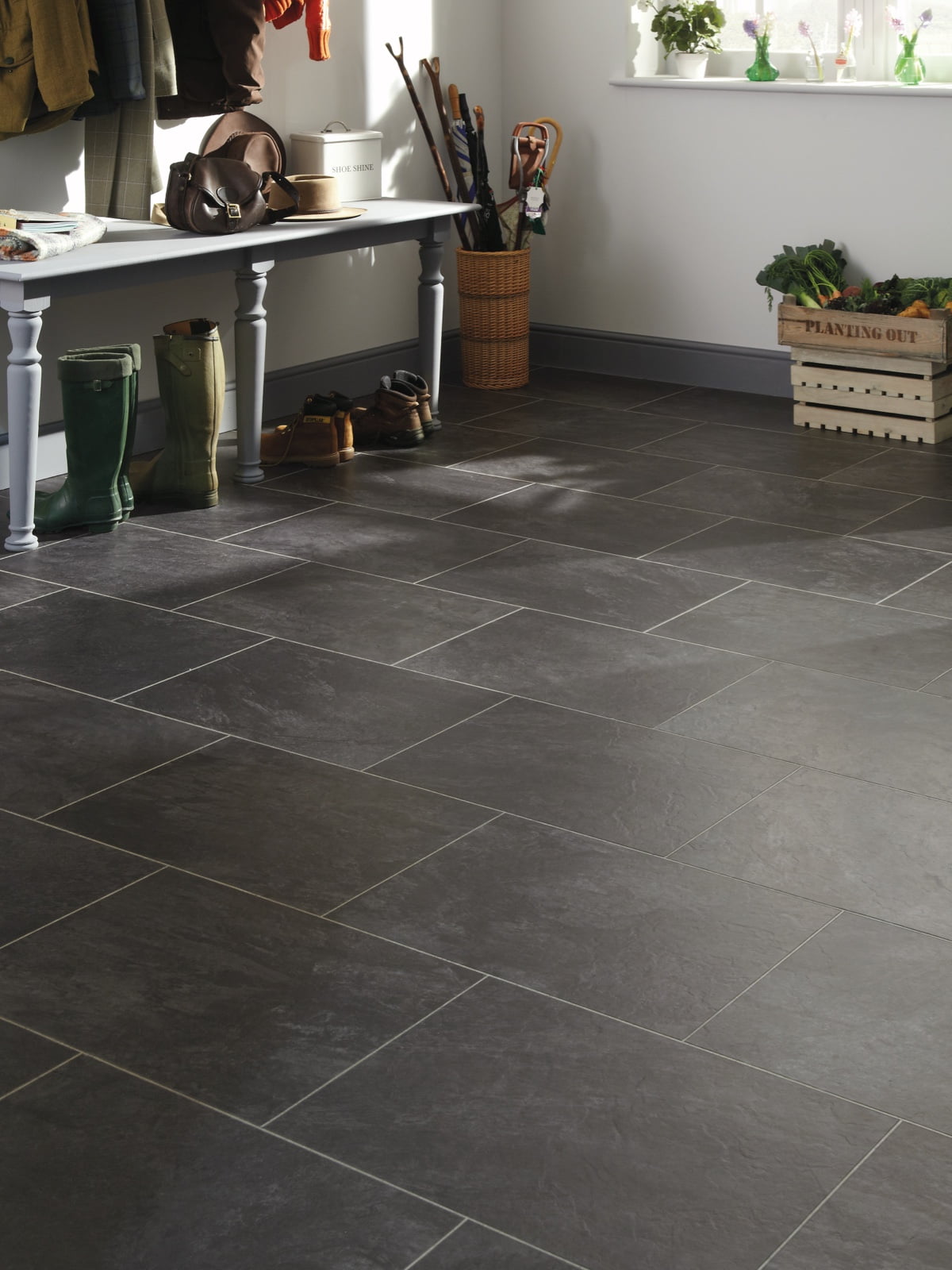 Luxury Vinyl Flooring, Karndean Canberra Boot Room, London